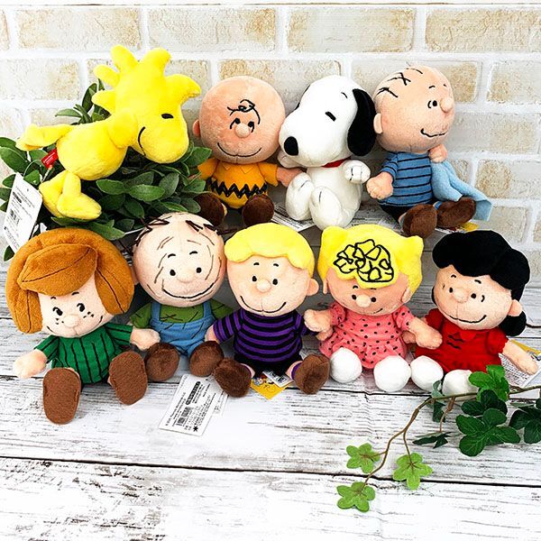 SNOOPY シュローダー ソフトビーンドール スヌーピー ぬいぐるみ