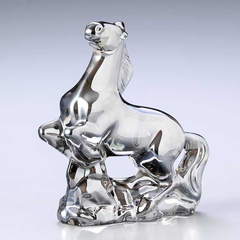 バカラ クリスタルフィギュア ゾディアック 干支 馬 (午) ウマ