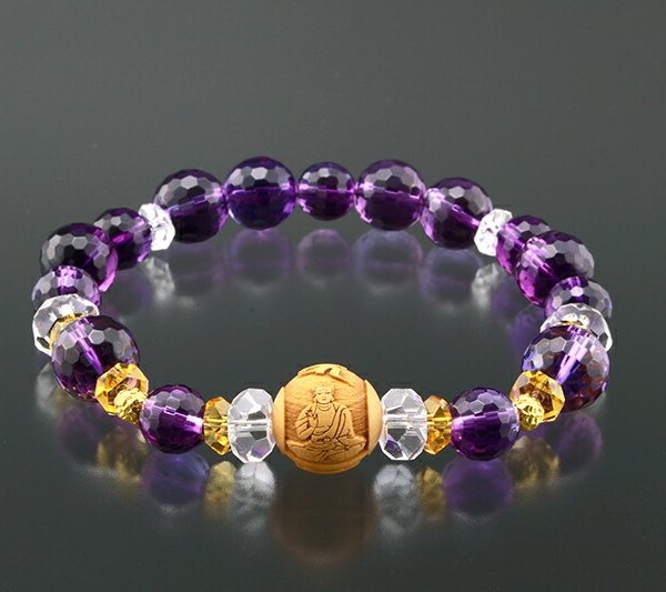 パワーストーン 天然石 お守り 御守り ブレスレット / 祈祷済み