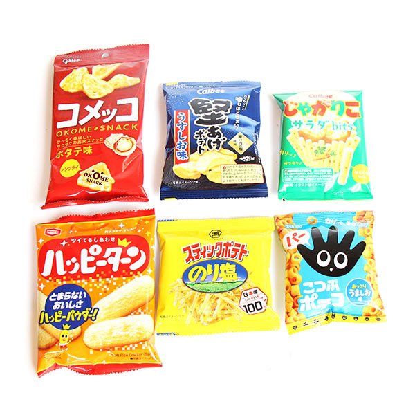 全国送料無料) お菓子 詰め合わせ スナックいろいろ 食べ比べセット(6