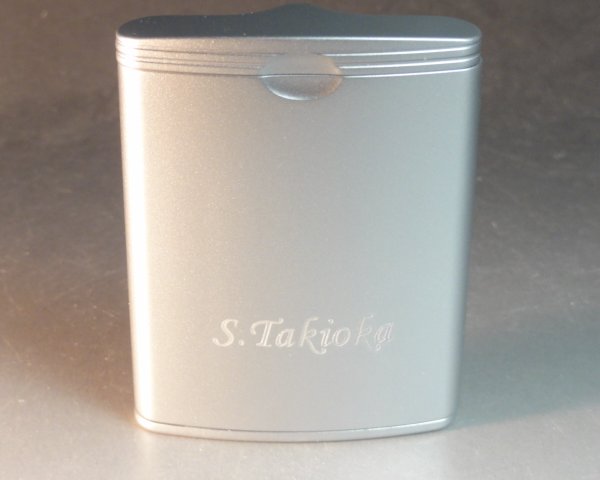 名入れ携帯灰皿】 WINDMILLウインドミルハニカム3スライド式シルバー