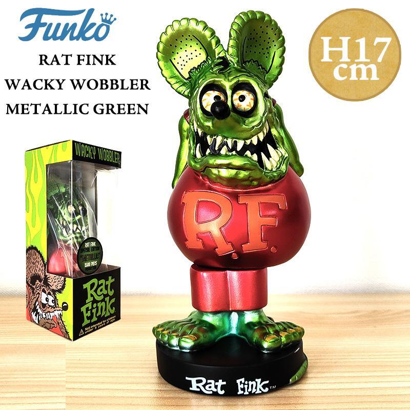 ラットフィンク フィギュア RAT FINK ボビングヘッド メタリック