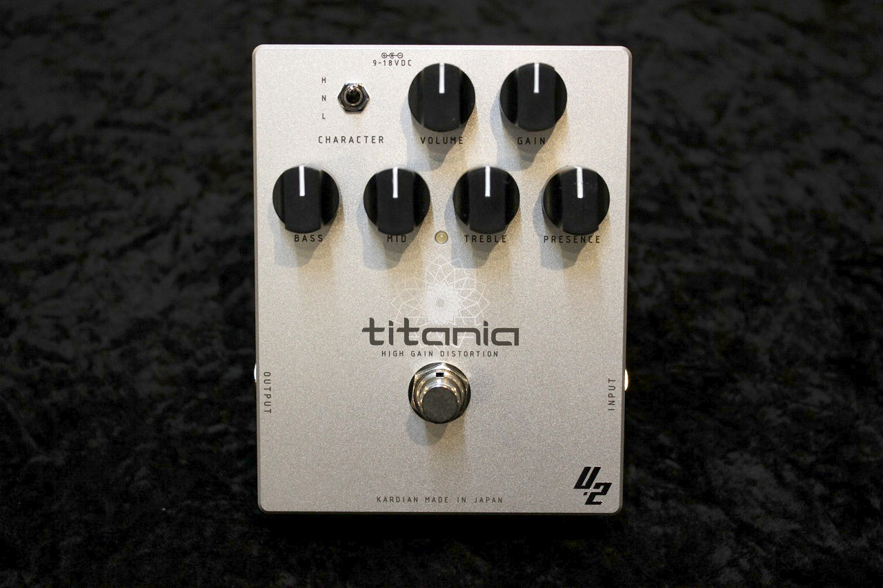 titania v2 高ゲインディストーションペダル titania v2 高ゲイン