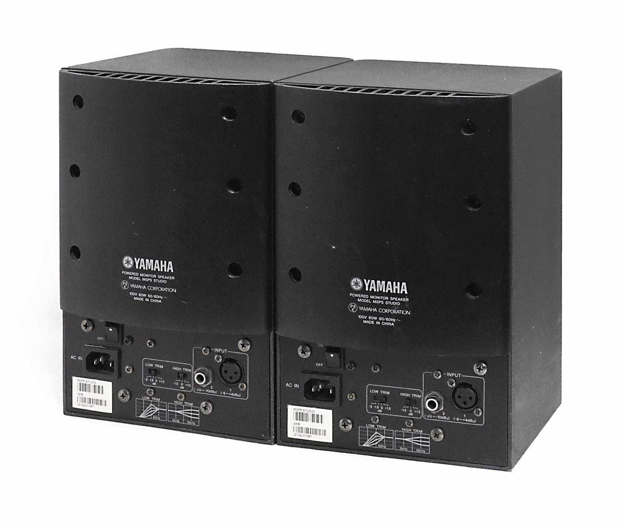 新品 YAMAHA MSP5 STUDIO 2本セットYAMAHA MSP5 パワードモニター