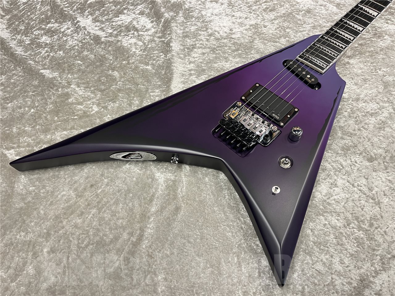 E-II ALEXI RIPPED【Purple Fade Satin w/Ripped Pinstripe】（新品