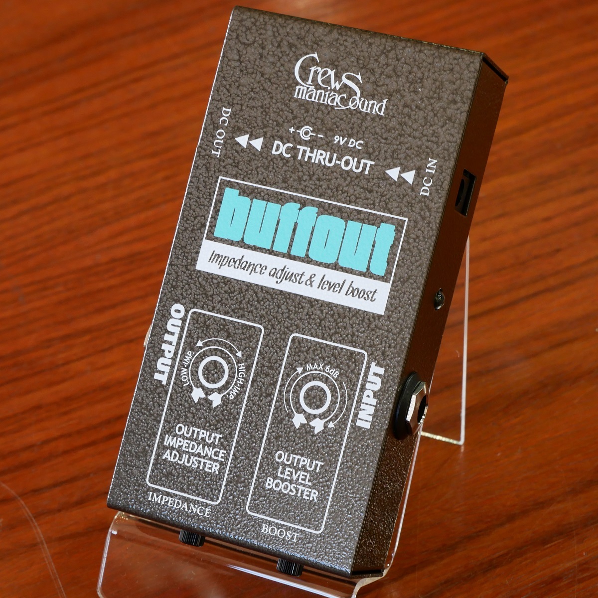 Crews Maniac Sound buffout w/FTT SP-9 【インピーダンスコントロール