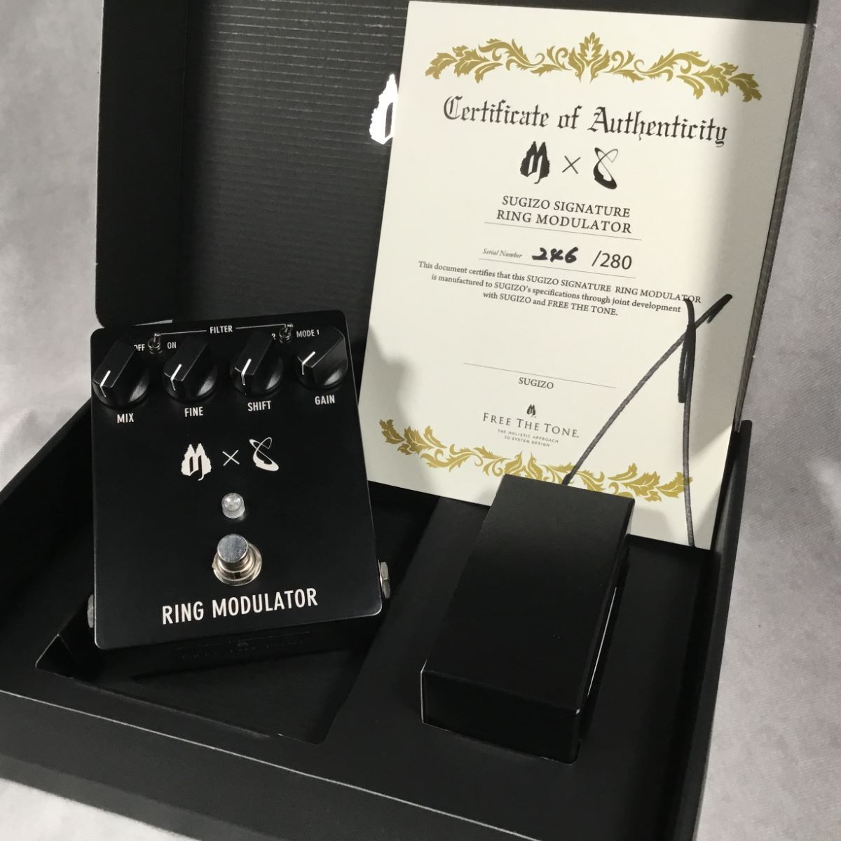 SUGIZO SIGNATUREリングモジュレーター2 RM-2S SUGIZO SIGNATUREリング