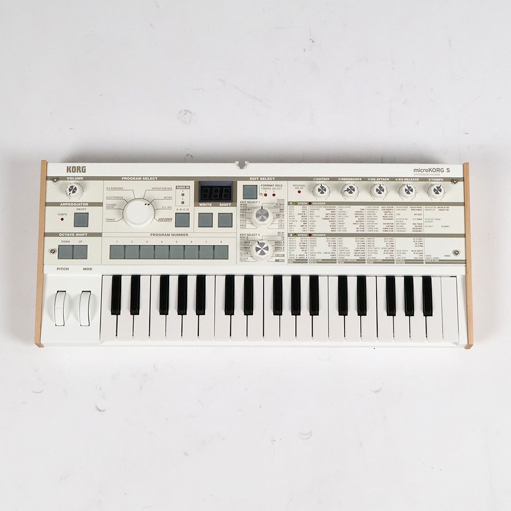 KORG microKORG S [ホワイト] オークション比較 - 価格.com □新品税込