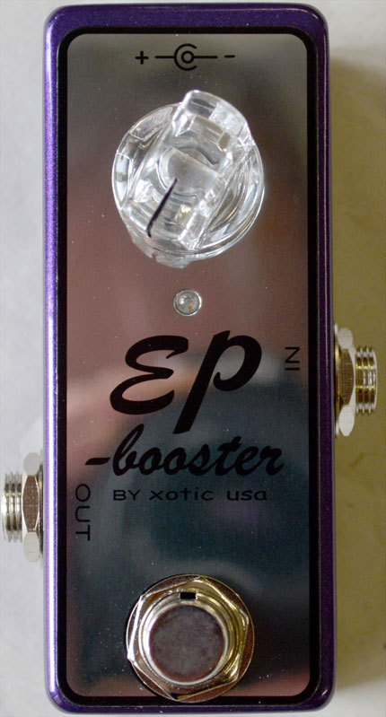 Xotic EP-Booster Metallic Purple LTD（新品）【楽器検索デジマート】