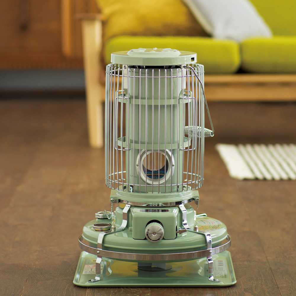 Aladdin/アラジン 石油ストーブ「ブルーフレーム」 グリーン・ホワイト