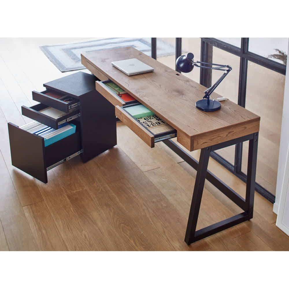 Brook/ブルック ウッドデスクシリーズ サイドチェスト 通販 - ディノス