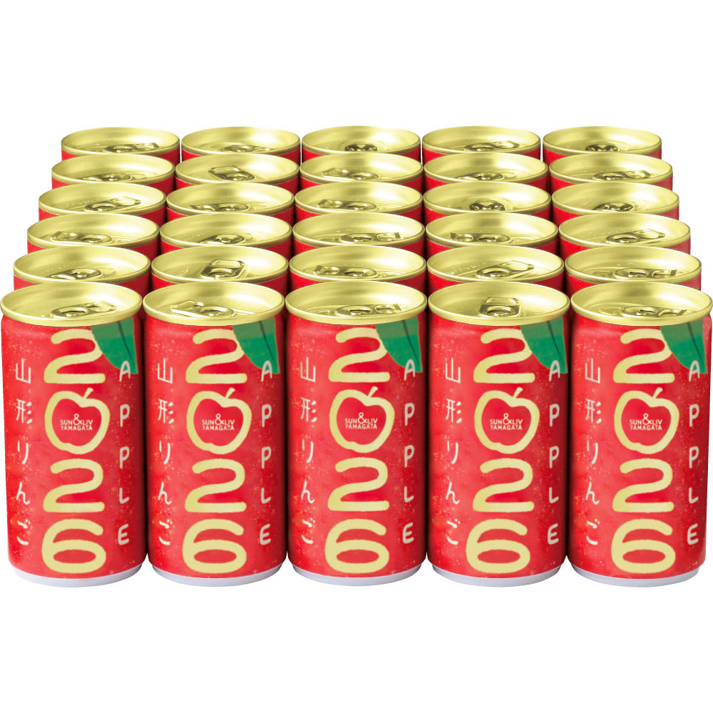 山形りんごジュース2026（30缶） 通販 - ディノス