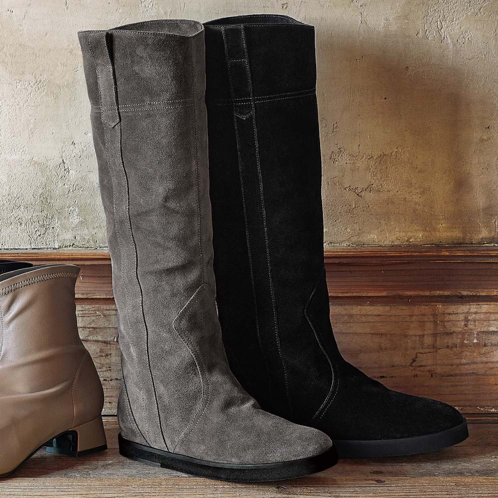 FABIO RUSCONI/ファビオルスコーニ インヒール ロングブーツ