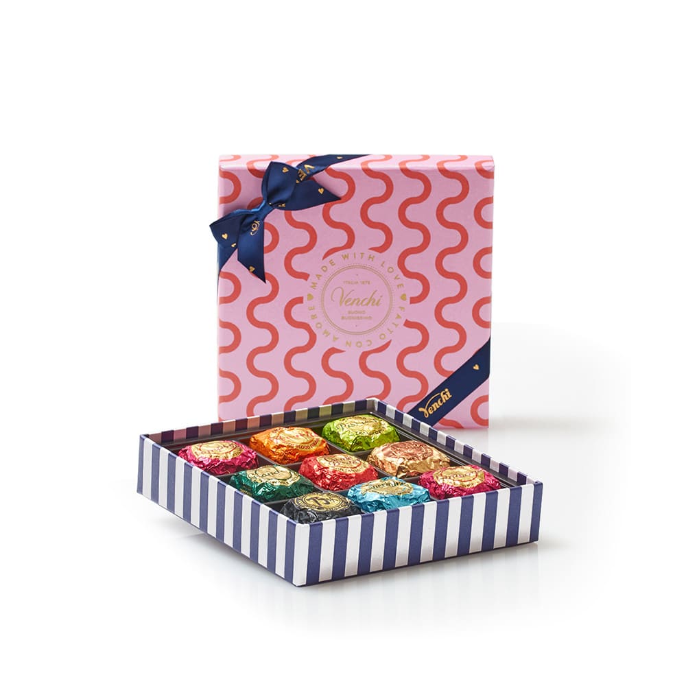 準備数：20点】イタリア「Venchi/ヴェンキ」ギフトボックス チョコビア