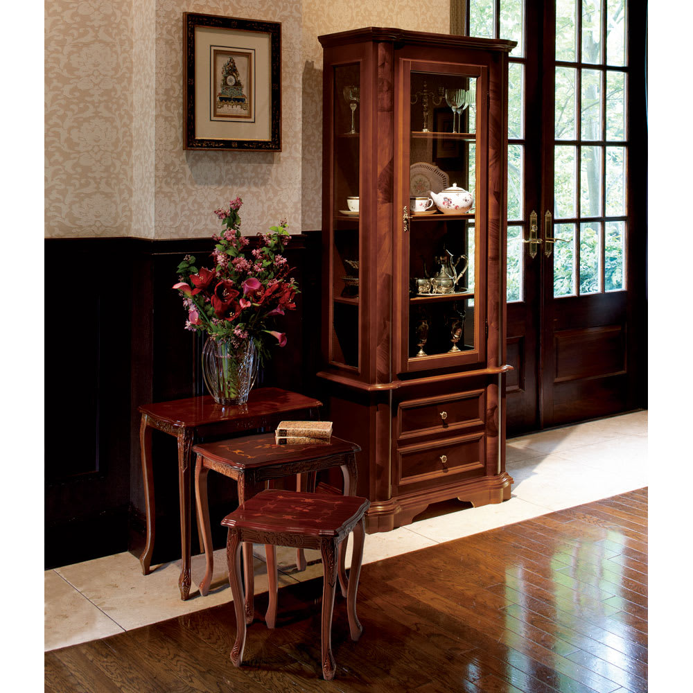 イタリア製 象がんシリーズ ネストテーブル3点セット 通販 - ディノス