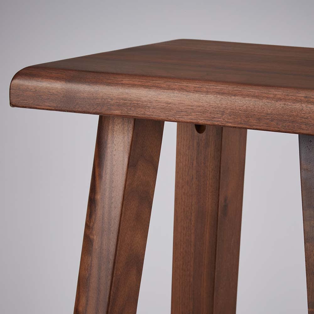 高さと形が選べる天然木スツール ハイ（高さ60cm） 角型 通販 - ディノス