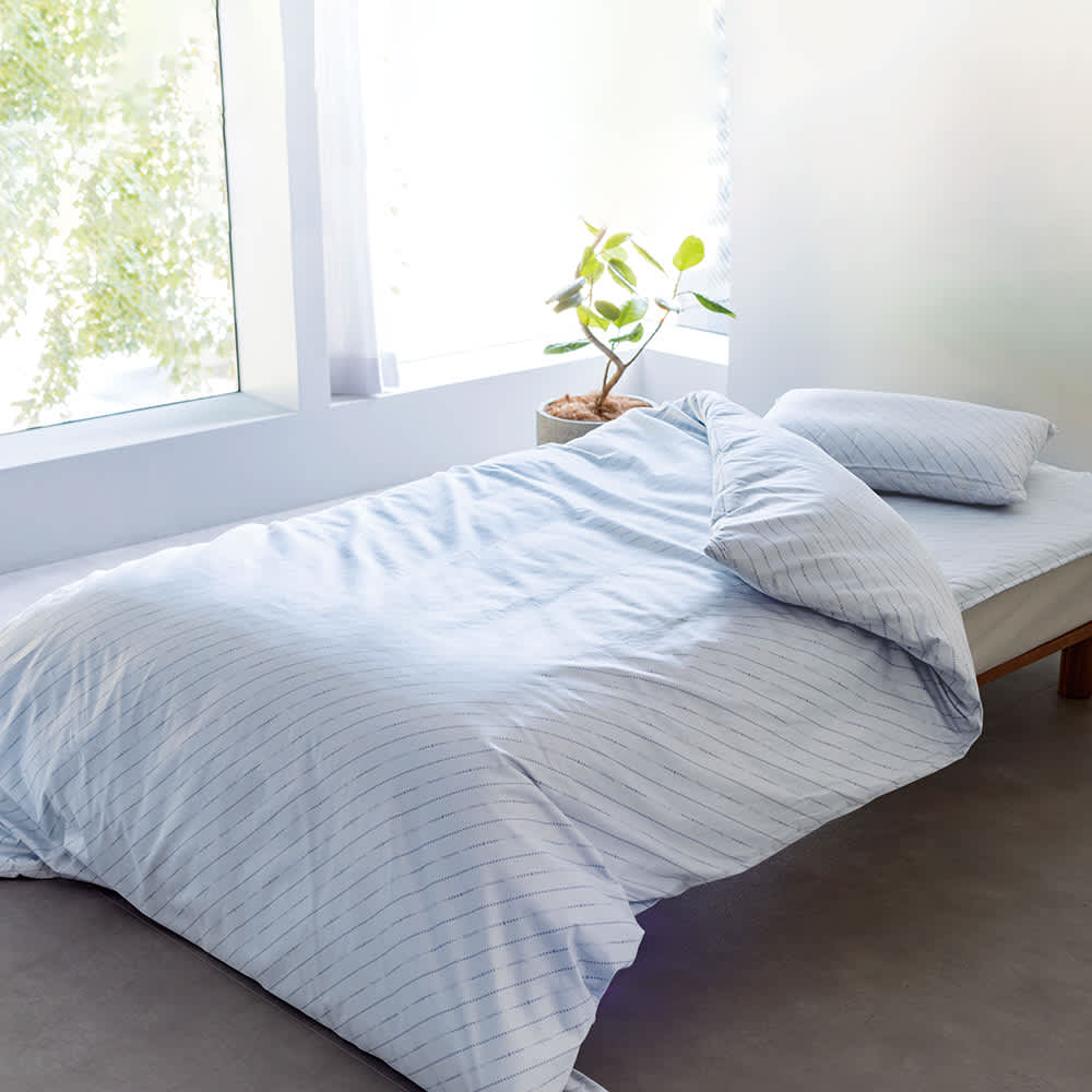 綿100％生地のダニゼロック布団 敷きパッド 通販 - ディノス