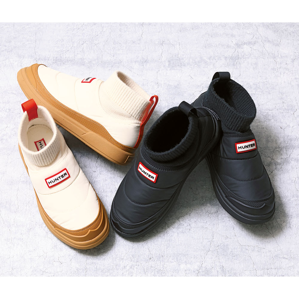 HUNTER/ハンター インアウトパッファーニットブーツ 通販 - ディノス