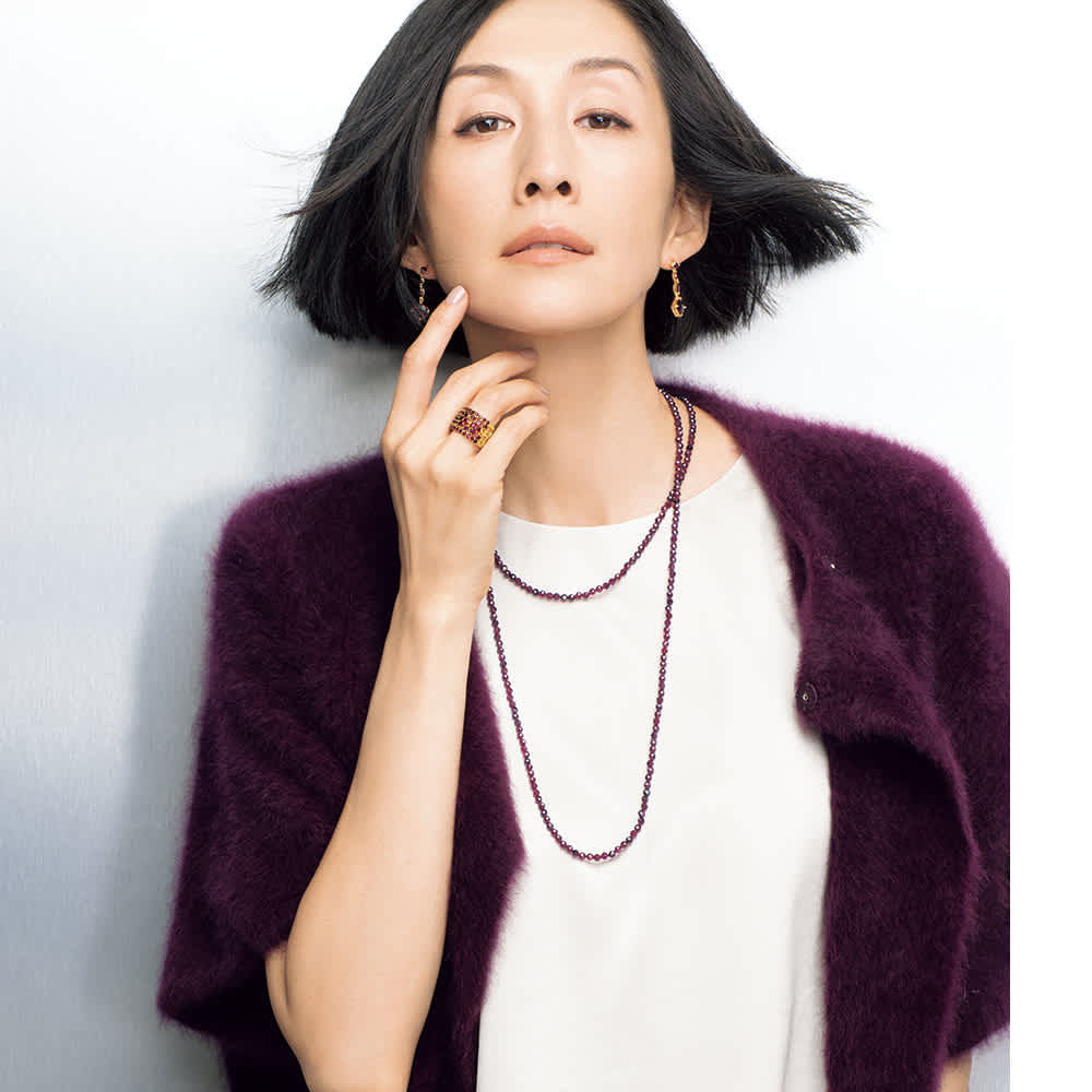 ROKUZAN/碌山 ガーネット ネックレス 通販 - ディノス