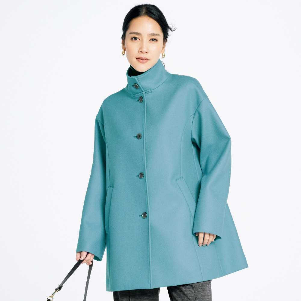 NIKKE」 ウールダブルサージ ハーフコート 通販 - ディノス