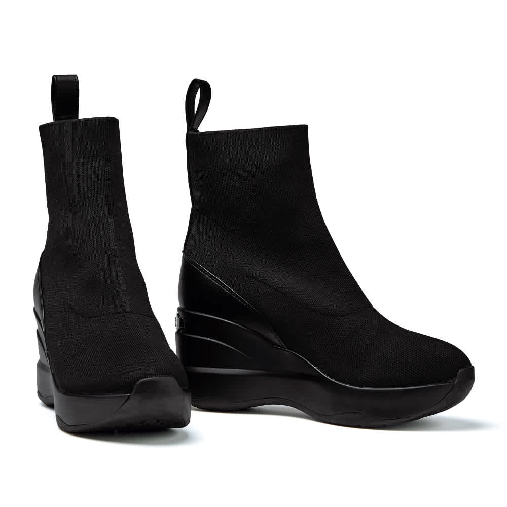 orMORe ＋ロングレッグニットブーツ 通販 - ディノス