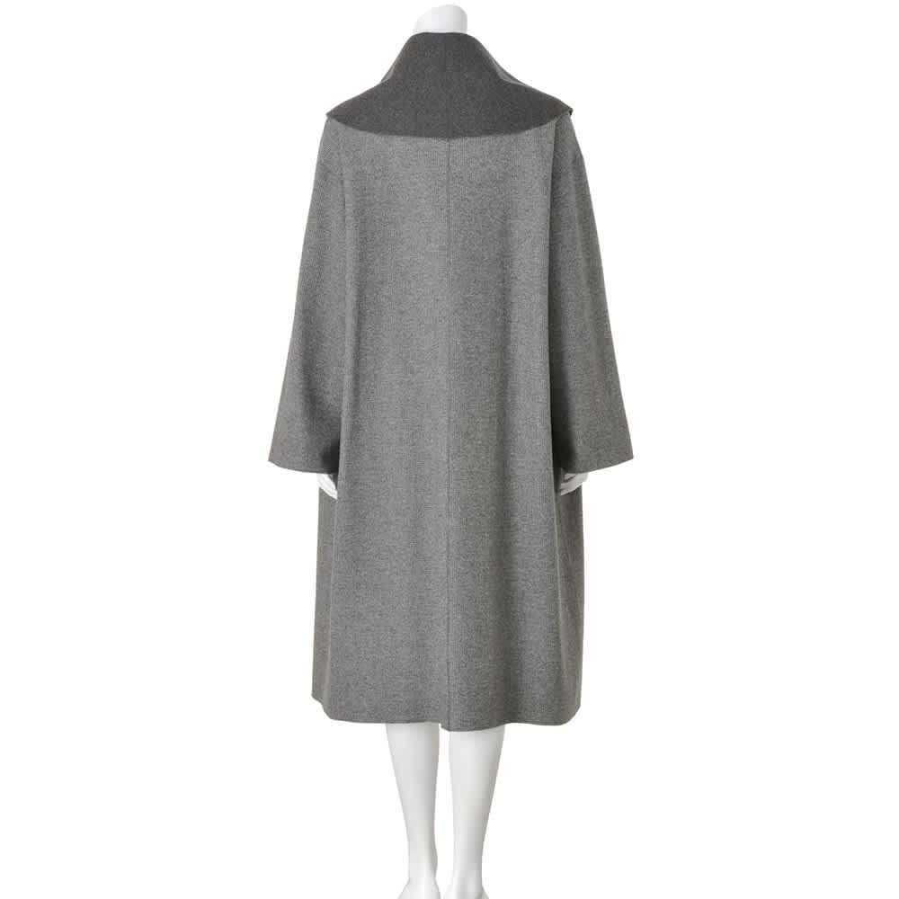 カリアッジ社 カシミヤ混 リバーシブル コート 通販 - ディノス