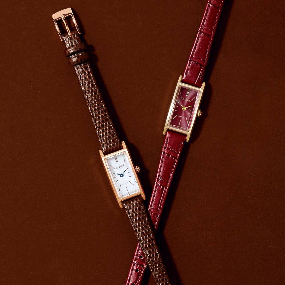 CITIZEN/シチズン kii：（キー） エコ・ドライブ ウォッチ（レザー