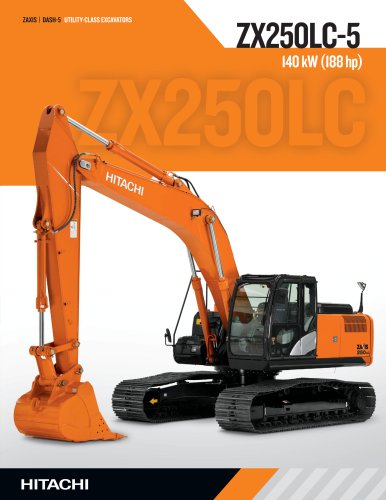 ZX250LC-5 - Deere-Hitachi Construction Machinery - PDF Catalogs