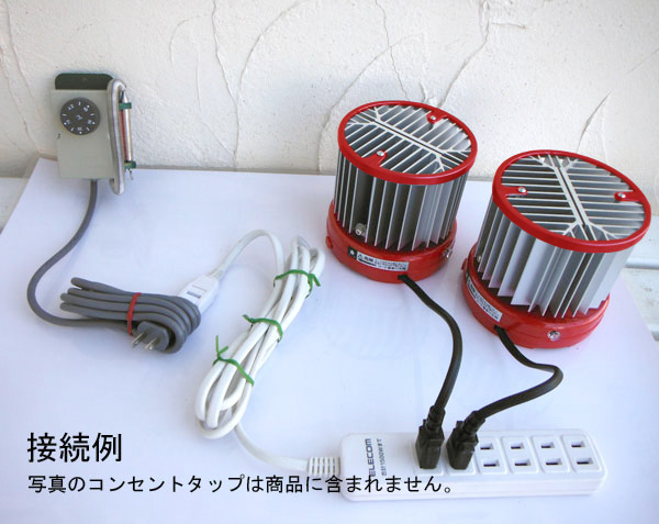 園芸ネット本店｜パネルヒーター250W2台・グリーンサーモZY-6A付 の