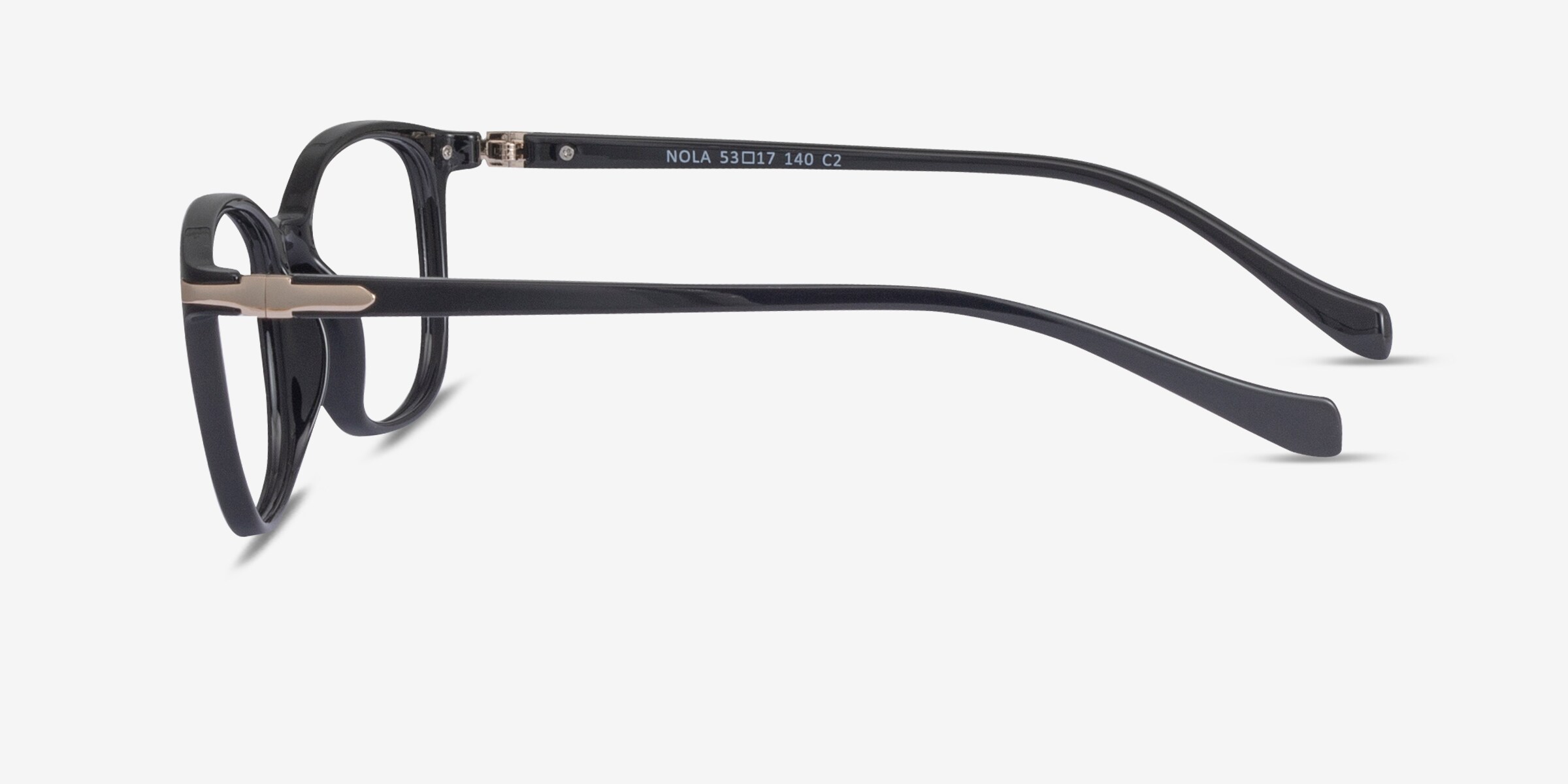 Nola Rectangle Brown Full Rim Eyeglasses | Eyebuydirect Canada