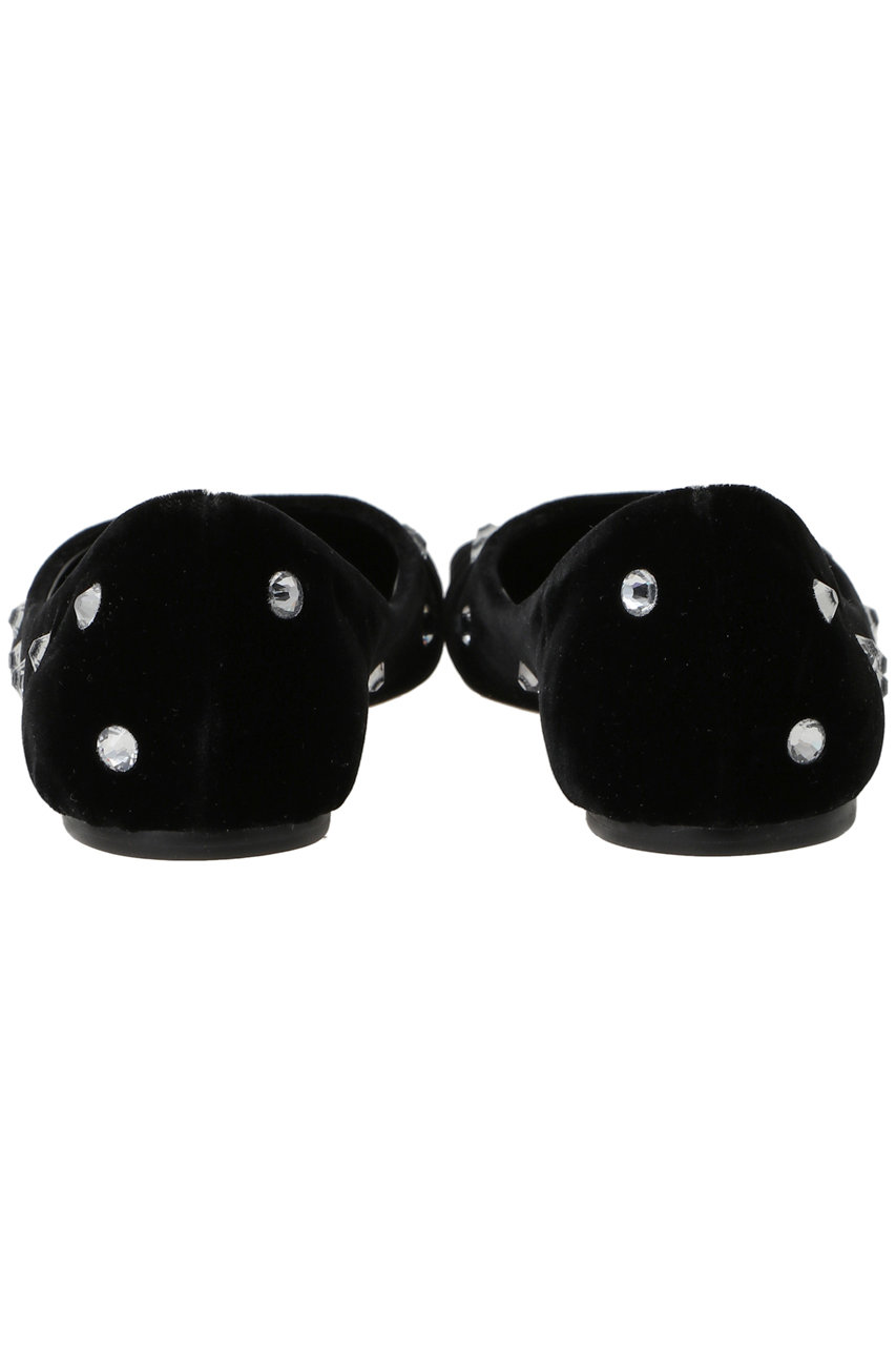 PIPPICHIC(ピッピシック)｜LINDA DIAMOND ベルベットフラットシューズ