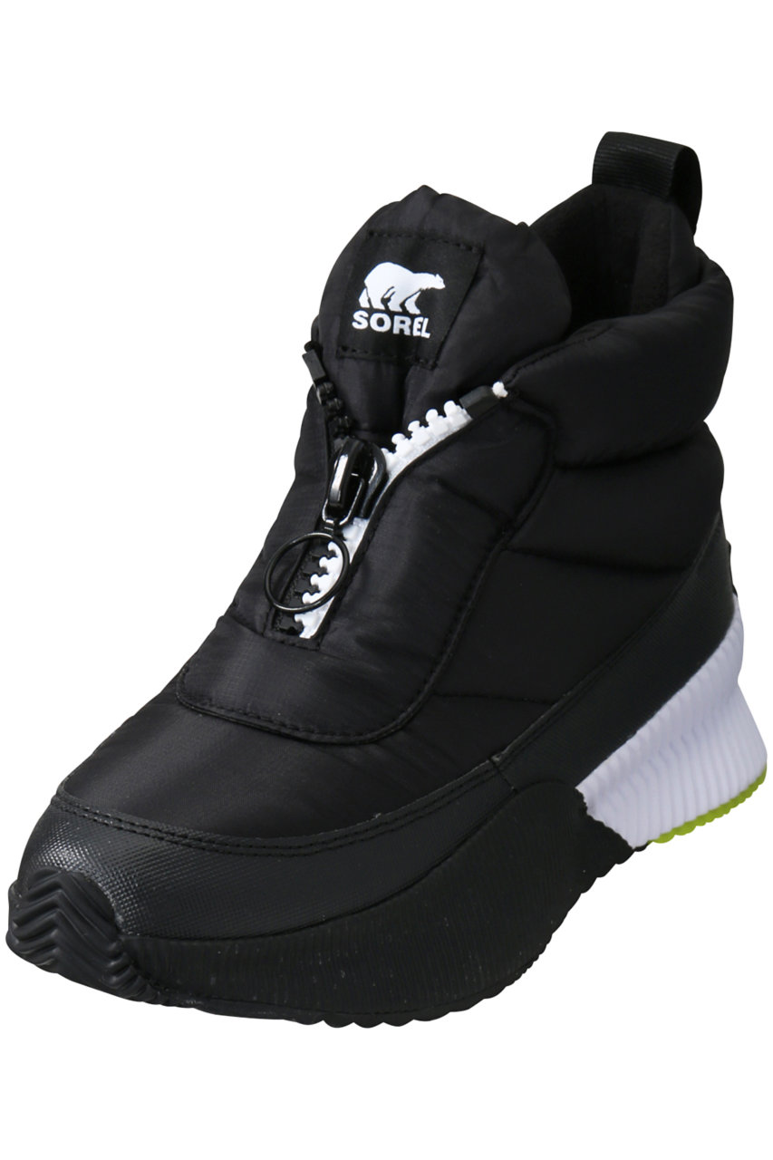 SOREL(ソレル)｜アウトアンドアバウトⅢパフィージップ WP/ブラック の