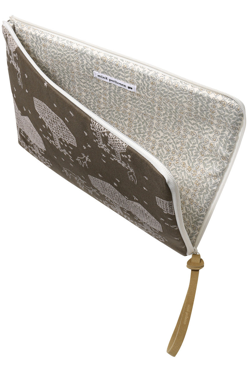 mina perhonen(ミナ ペルホネン)｜pc pal ケース(約32×24㎝)-mori no