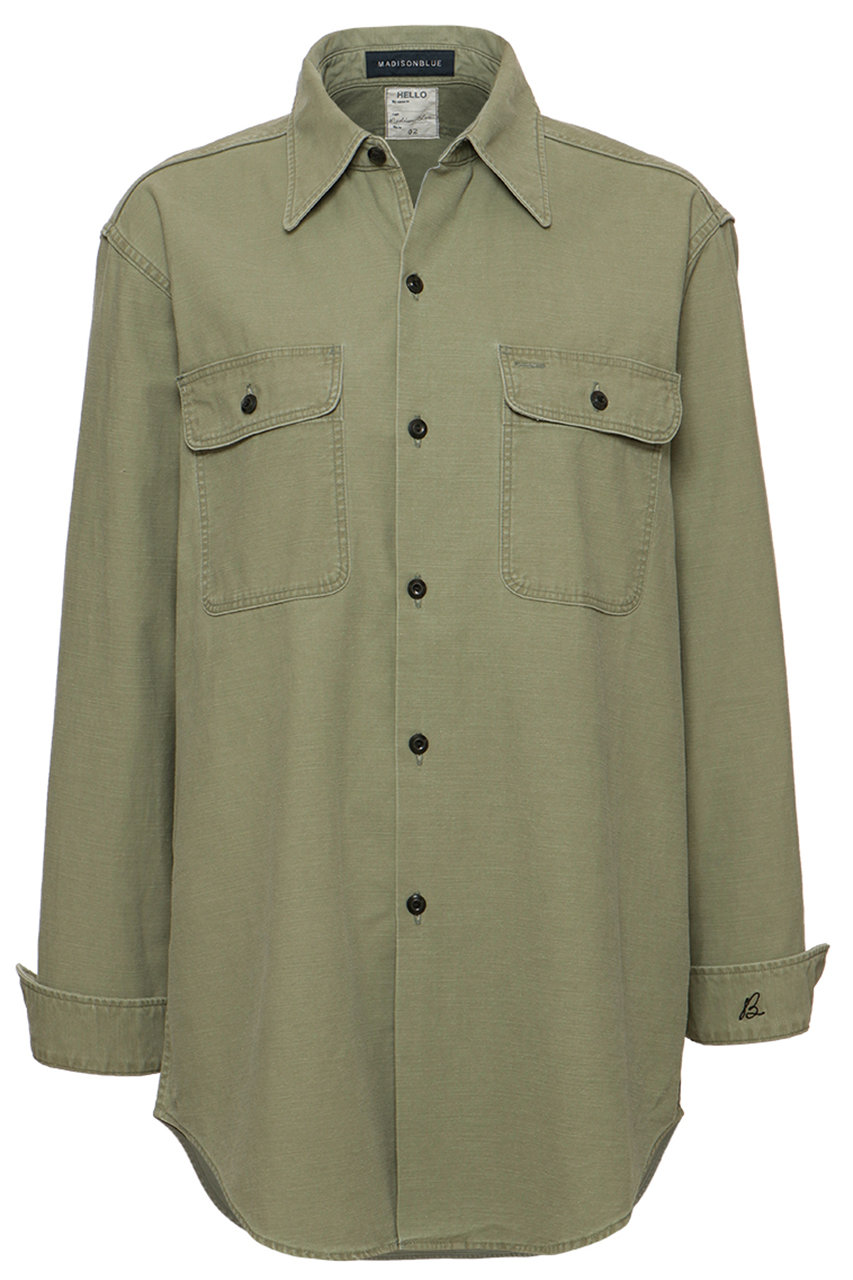 MADISONBLUE(マディソンブルー)｜HAMPTON SHIRT BACK SATIN ハンプトン