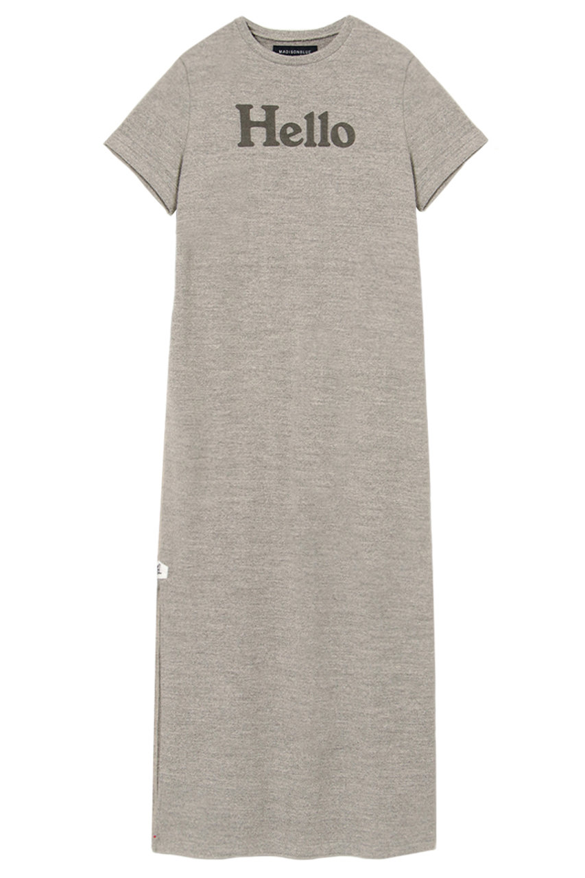 MADISONBLUE(マディソンブルー)｜HELLO S/S OP SWEAT HELLOスウェット