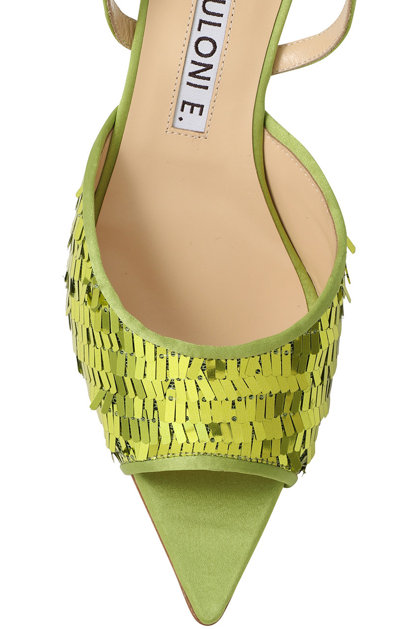 NEBULONI E.(ネブローニ)｜スパンコールバックストラップサンダル