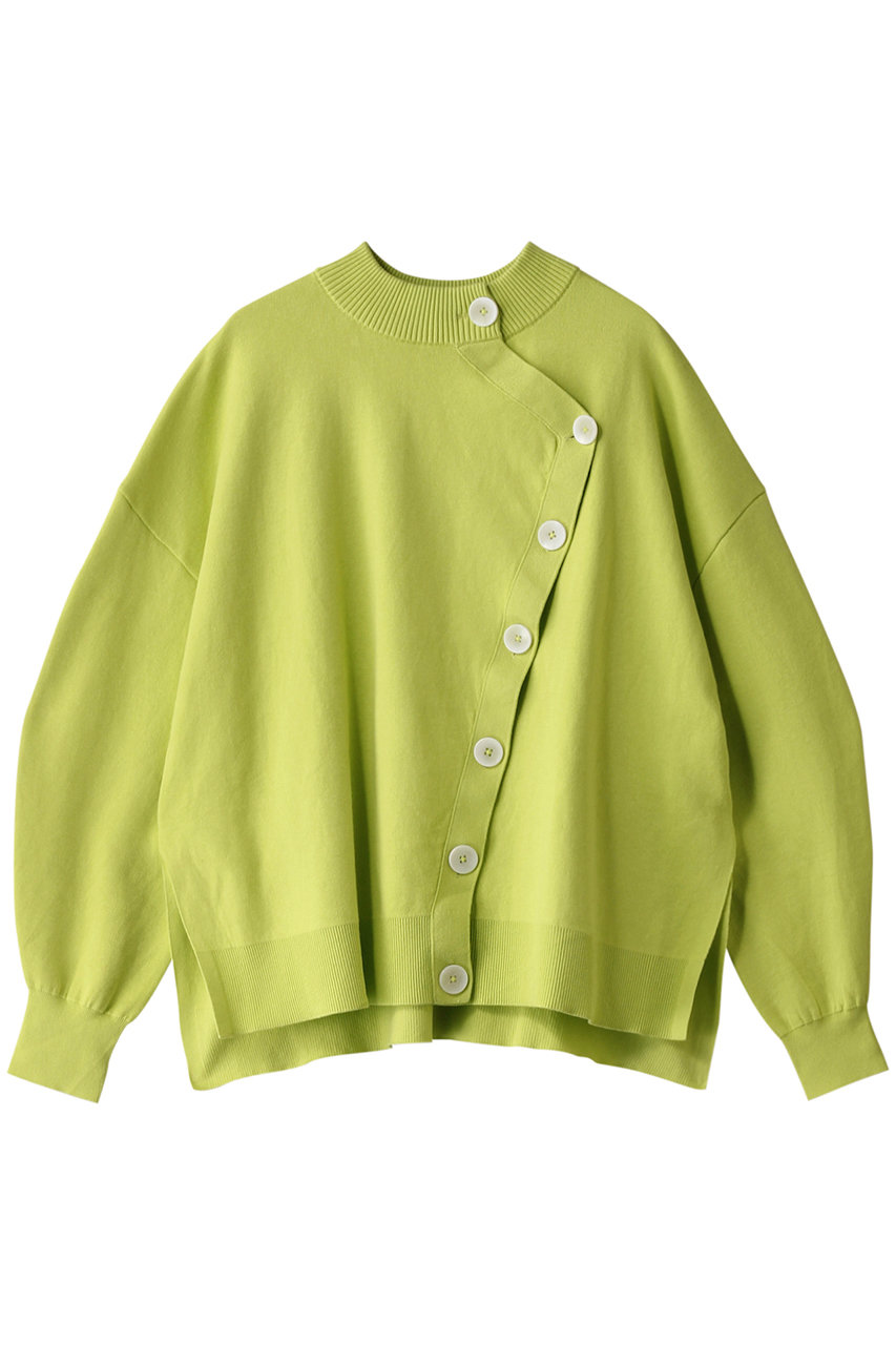 nagonstans(ナゴンスタンス)｜BOX C/Dカーディガン/Lime の通販