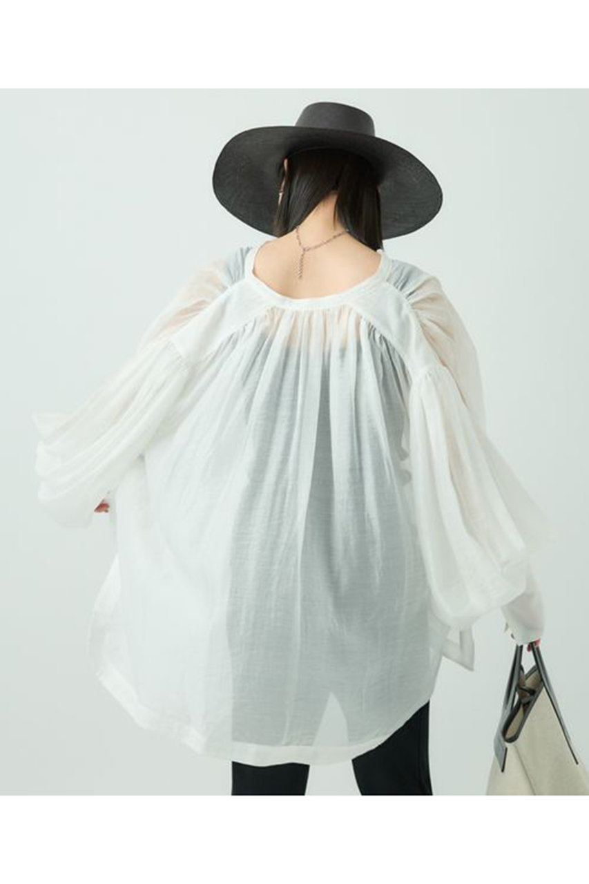 Chaos(カオス)｜レベッカブラウス/ホワイト の通販｜ELLESHOP・(エル