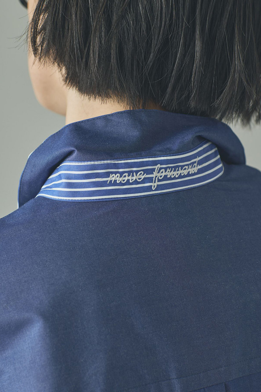 Curensology(カレンソロジー)｜〈&RC〉ビッグシャツコンビ/ネイビー の