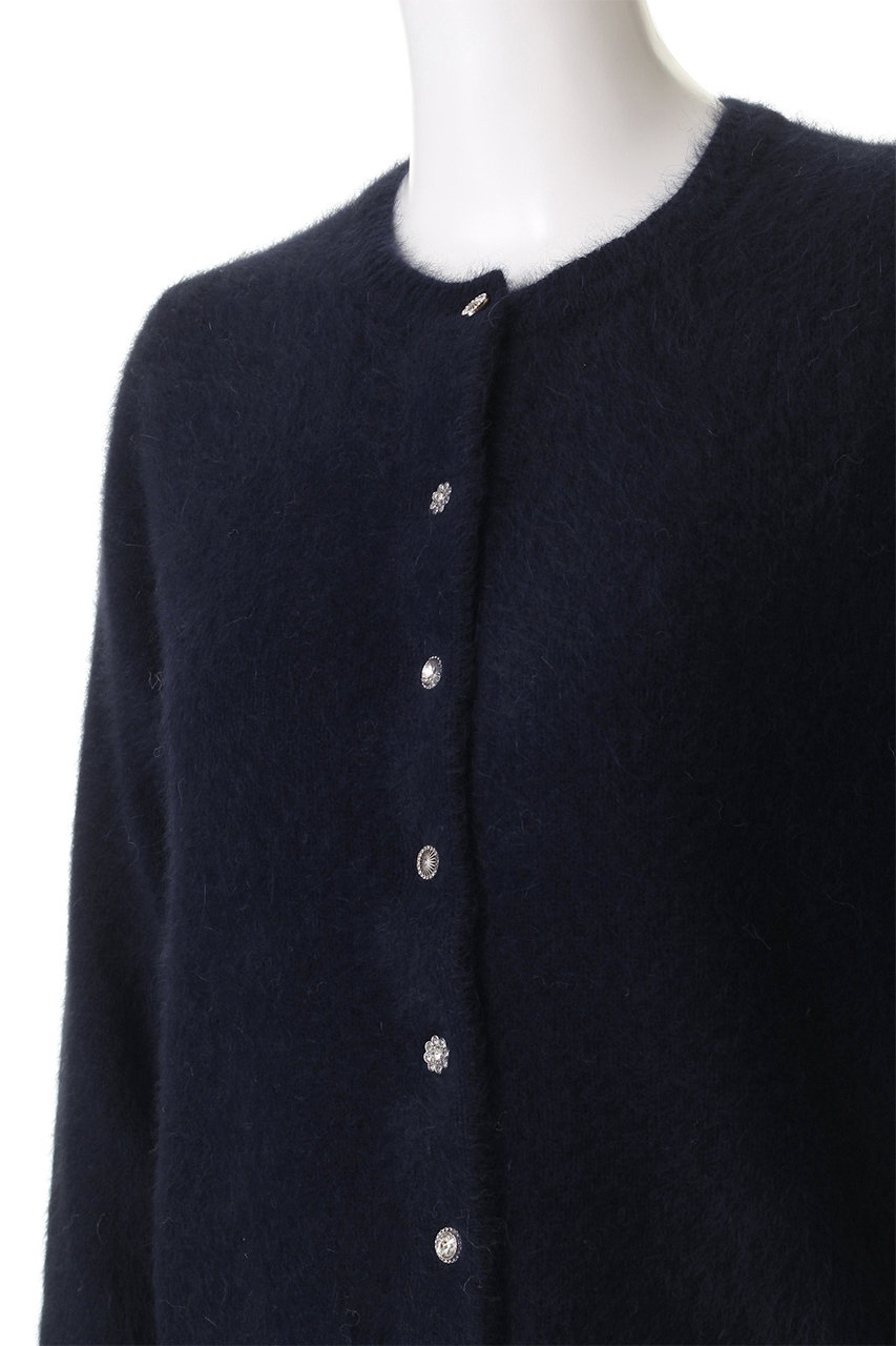 ANAYI(アナイ)｜フラッフィアソート釦カーディガン/オフホワイト の