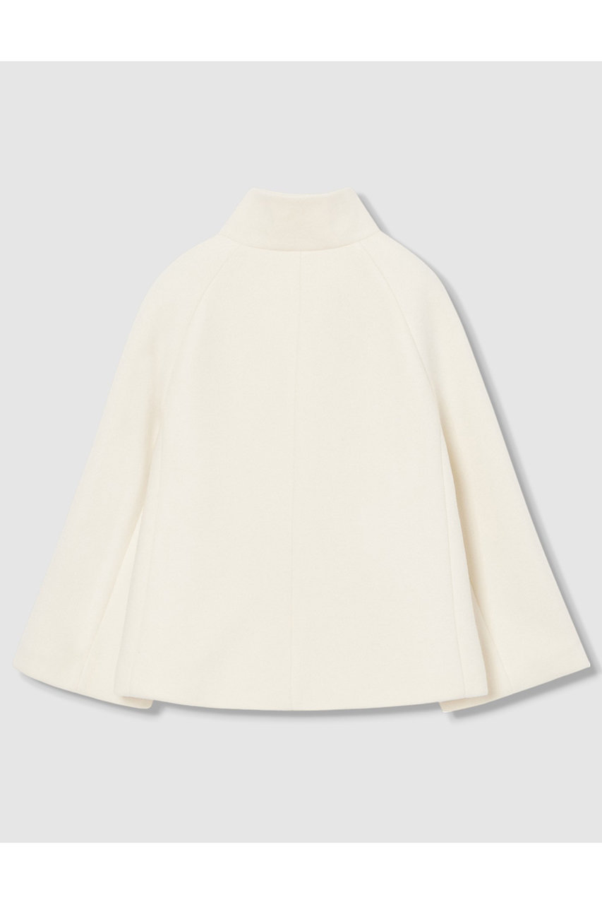 ANAYI(アナイ)｜ウールビーバーショートコート/ホワイト の通販