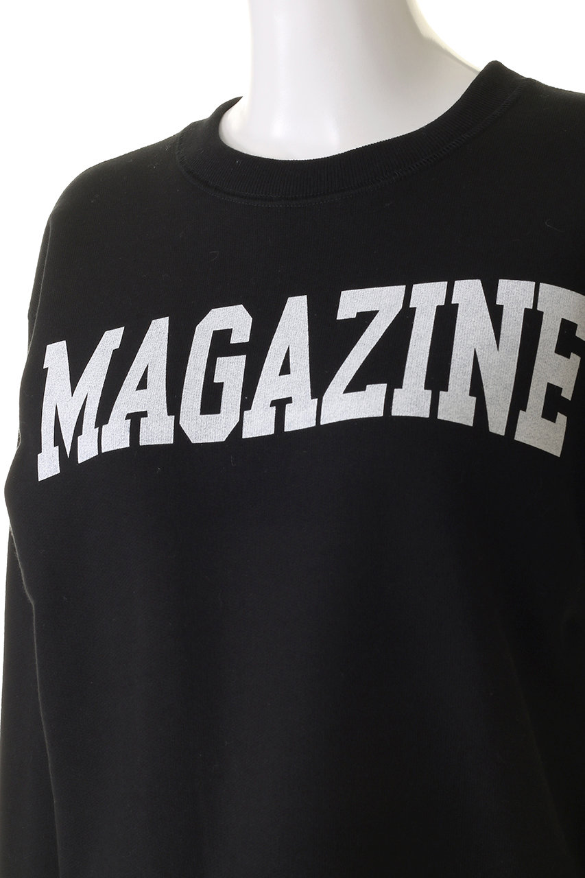 THIRD MAGAZINE(サードマガジン)｜ロゴボクシースウェット/杢グレー の