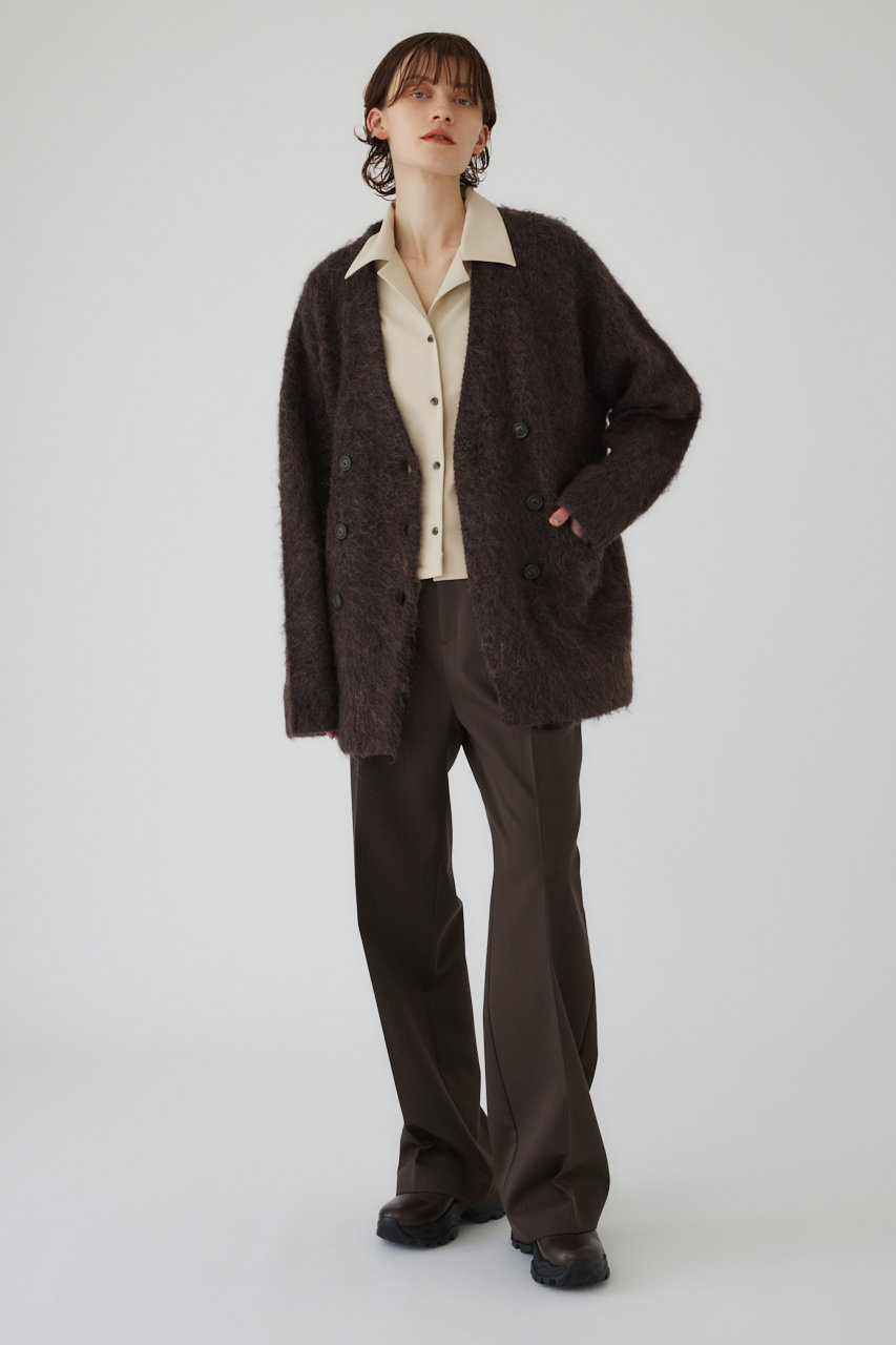 RIM.ARK(リムアーク)｜Double breasted knit C/D/カーディガン