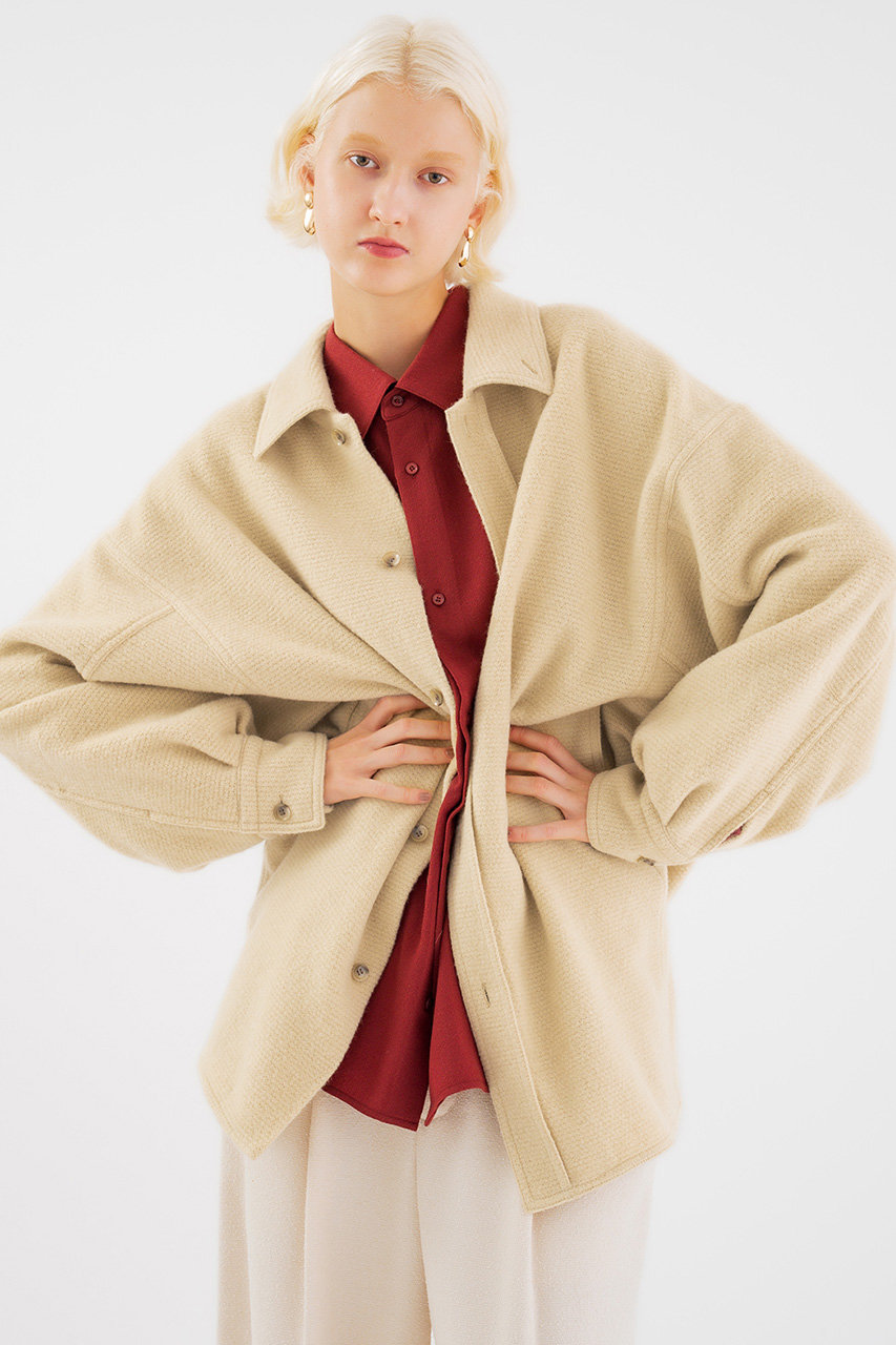 STUNNING LURE(スタニングルアー)｜ブラッシュドウールミドルコート