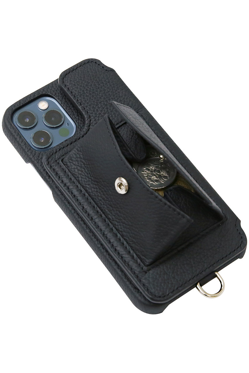 DEMIU(デミュウ)｜iPhone14 POCHE 背面収納スマホケース ストラップ