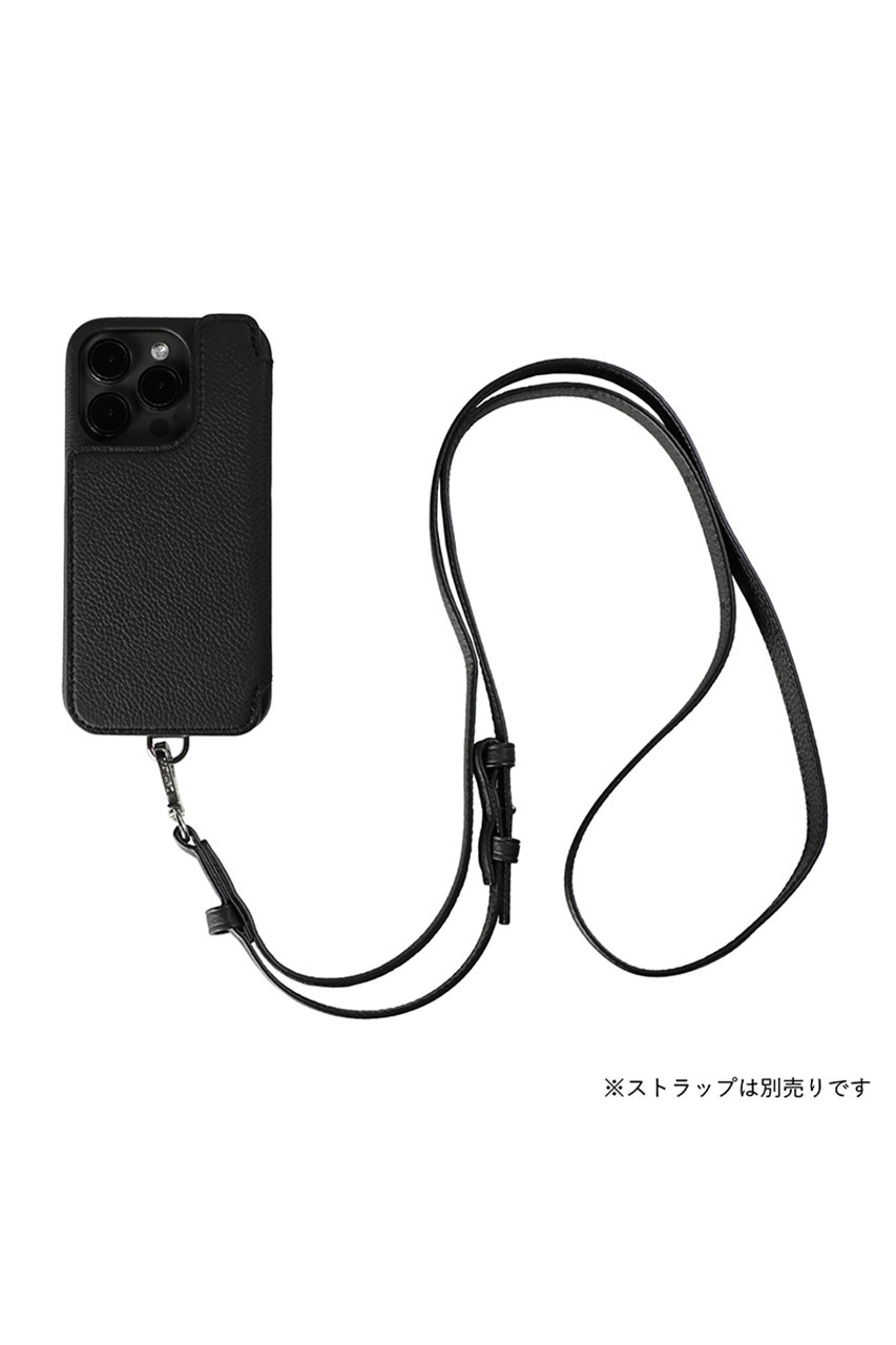DEMIU(デミュウ)｜iPhone15 POCHE FLAT 背面収納スマホケース