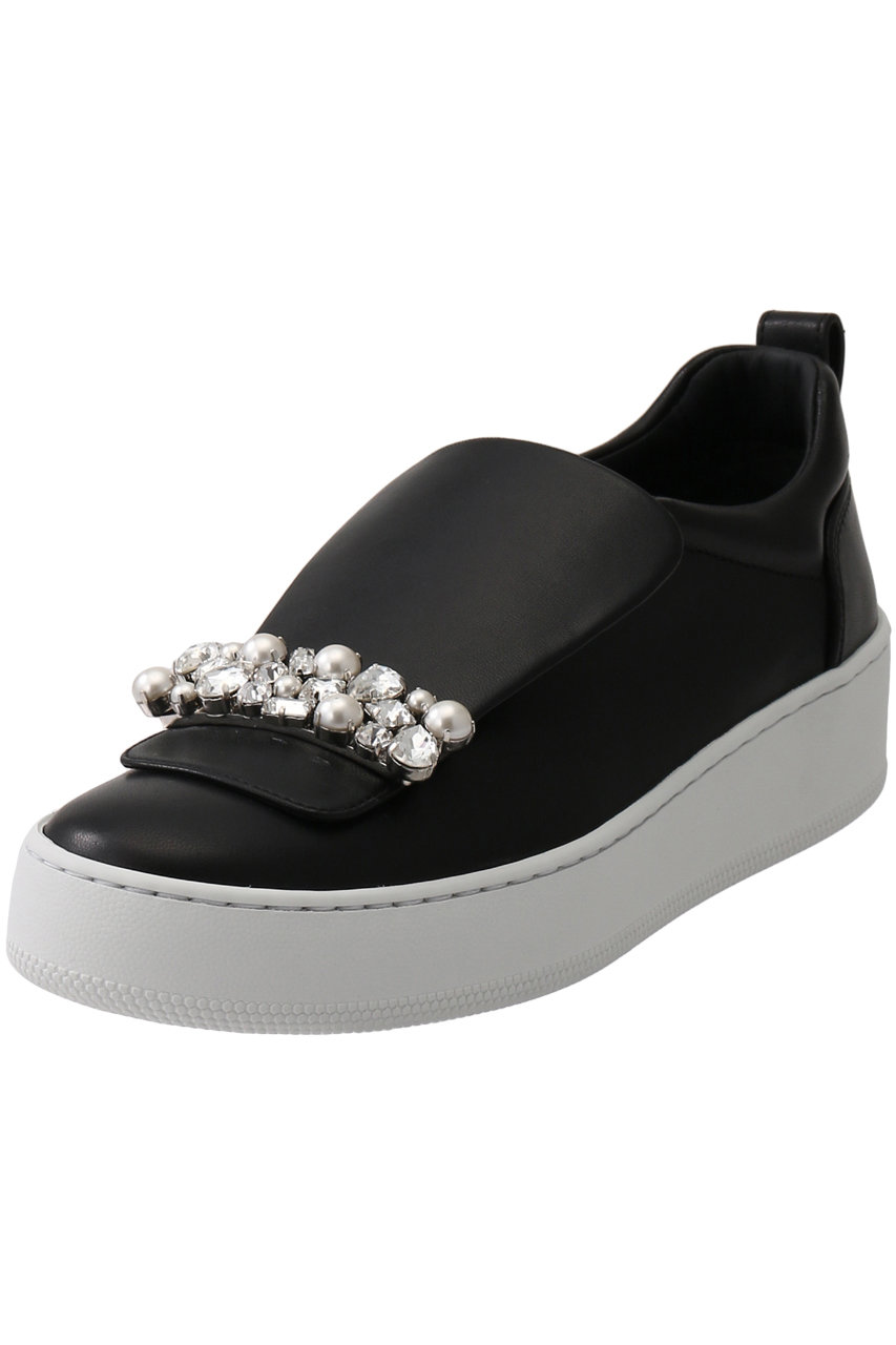 Sergio Rossi(セルジオ ロッシ)｜sr1 ビジュースニーカー/ブラック の