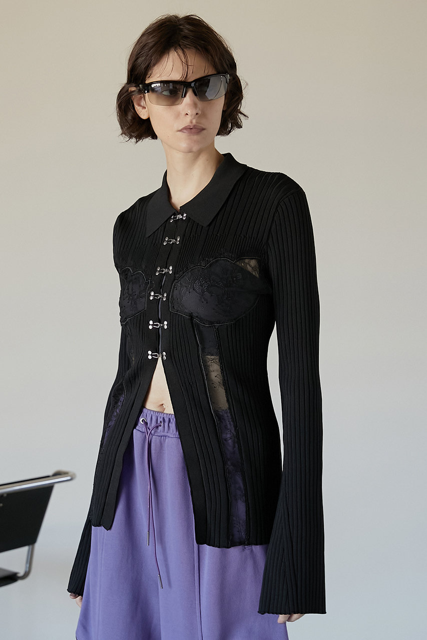 PRANK PROJECT(プランク プロジェクト)｜レーストリムシャツ / Lace