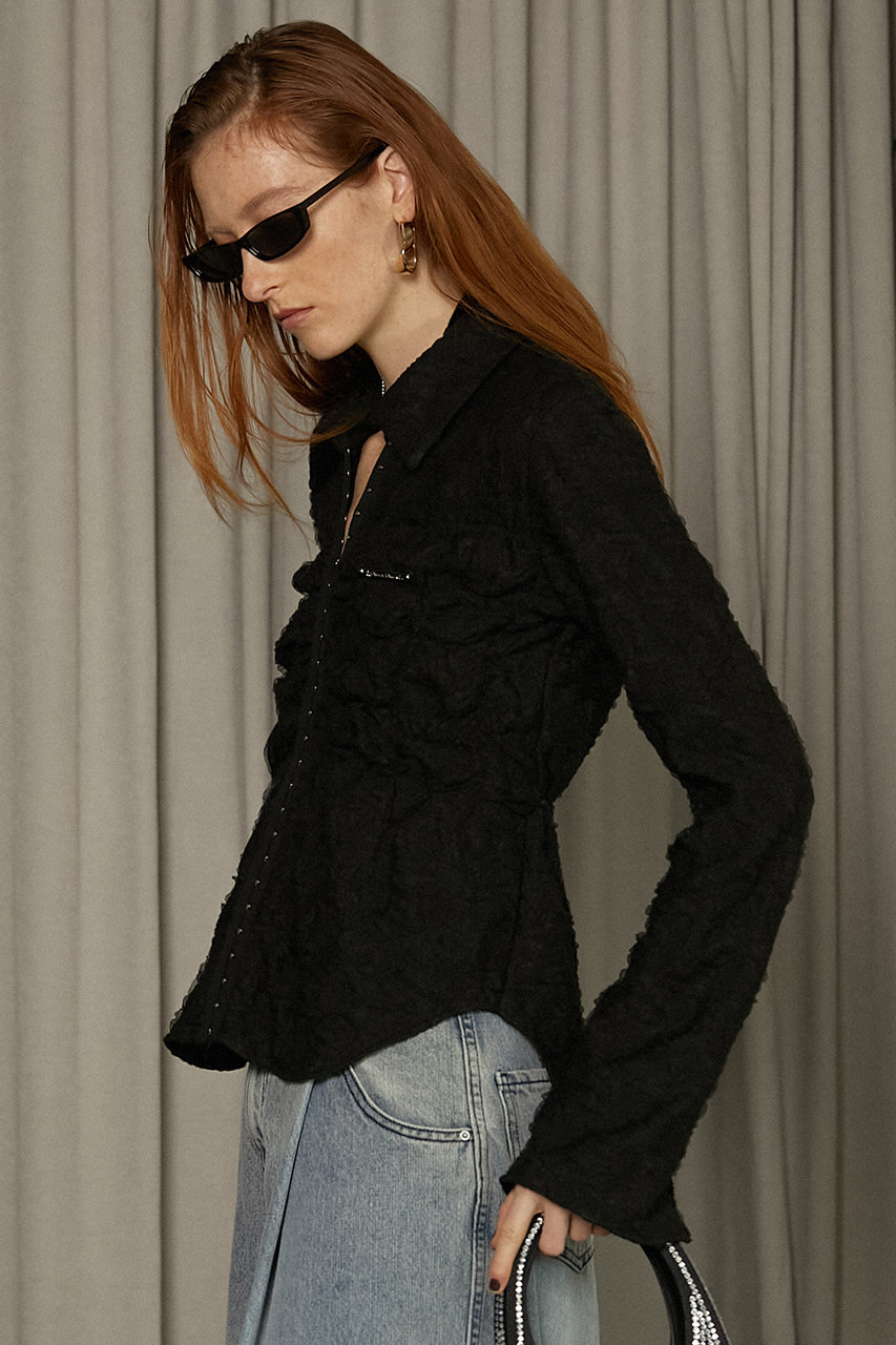 PRANK PROJECT(プランク プロジェクト)｜チュールジャガードシャツ