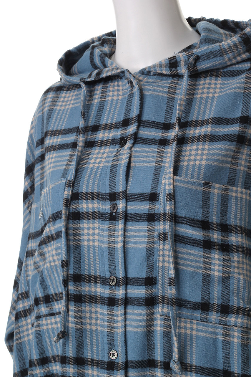 PRANK PROJECT(プランク プロジェクト)｜フーデッドチェックシャツ